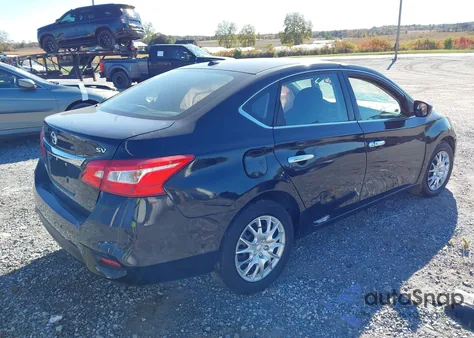 2017 Nissan Sentra Sv z USA, uszkodzony, nr VIN 3N1AB7AP5HY266881